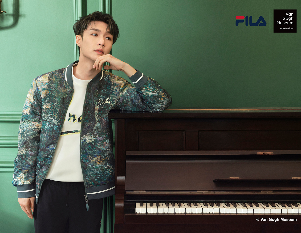 Fila x Lay ZHANG 2023 Spring Campaign(图5)