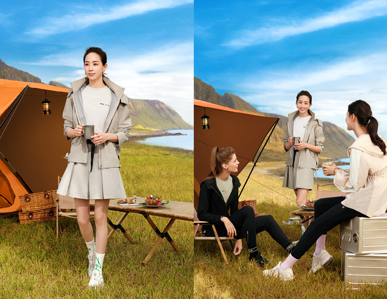 Fila x Lang ZHANG 2023 Spring Campaign(图5)